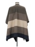Ike Behar 100% Polyester Brown Poncho One size - photo 2