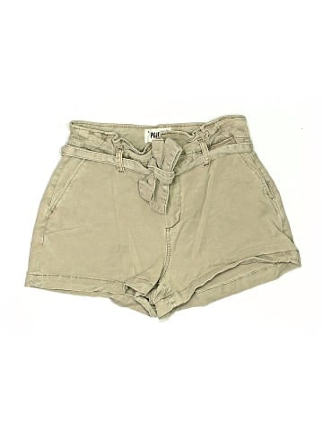 Paige Khaki Shorts (view 1)