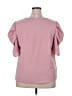 Shein Curve Pink Short Sleeve Top Size 2X - photo 2