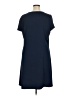 Dana Buchman Solid Blue Casual Dress Size XL - photo 2