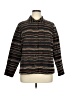 Cj Banks Stripes Brown Jacket Size 0X - photo 1