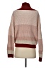 Callahan 100% Acrylic Color Block Burgundy Pullover Sweater Size XS - photo 2