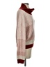 Callahan 100% Acrylic Color Block Burgundy Pullover Sweater Size XS - photo 4