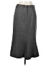 H&M Solid Gray Formal Skirt Size 4 - photo 2