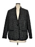 Cj Banks Houndstooth Gray Blazer Size 1X - photo 1