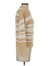 Veda Stripes Tan Turtleneck Sweater Size P (petite) - photo 4