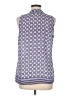 Kenar 100% Polyester Blue Sleeveless Blouse Size M - photo 2