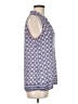 Kenar 100% Polyester Blue Sleeveless Blouse Size M - photo 4