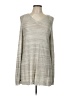 Assorted Brands Metallic Silver Pullover Sweater Size L (estimated) - photo 1
