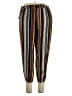 Shein Curve 100% Polyester Stripes Gold Casual Pants Size 1X - photo 2