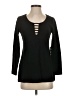 Boston Proper Black Long Sleeve Top Size XXS - photo 1
