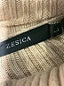 Zesica Stripes Tan Turtleneck Sweater Size L - photo 7