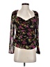 ASTR The Label 100% Polyester Black Long Sleeve Blouse Size XS - photo 1