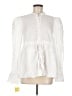 MEIMEIJ White Long Sleeve Blouse Size M - photo 1