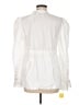 MEIMEIJ White Long Sleeve Blouse Size M - photo 2