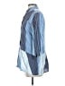 Westbound Stripes Blue 3/4 Sleeve Blouse Size S (petite) - photo 5