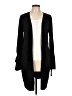 Halogen Solid Black Cardigan Size L - photo 1