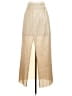 Alice McCall Metallic Tan Gold Formal Skirt Size 2 - photo 1