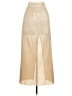 Alice McCall Metallic Tan Gold Formal Skirt Size 2 - photo 2
