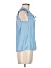 Unbranded Blue Sleeveless Blouse Size M - photo 4