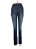Express Jeans Solid Blue Jeans Size 6 - photo 1