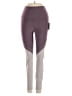 Beyond Yoga Color Block Purple Active Pants Size S - photo 1