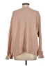 DKNY 100% Merino Wool Tan Wool Pullover Sweater Size 2 - photo 2