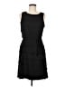 Taylor 100% Silk Black Cocktail Dress Size 8 - photo 1