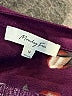 Monday Fun 100% Rayon Purple 3/4 Sleeve Blouse Size M - photo 7