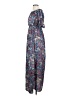 Boohoo 100% Polyester Paisley Blue Casual Dress Size 0 - photo 5