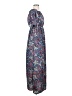 Boohoo 100% Polyester Paisley Blue Casual Dress Size 0 - photo 4
