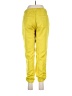 Hei Hei 100% Polyester Solid Yellow Casual Pants Size 28 waist - photo 2