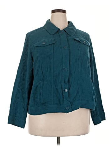 Bridgehampton Isaac Mizrahi Live! 3/4 Sleeve Button-Down Shirt (view 1)