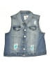 Justice Blue Denim Vest Size 14 - 16 - photo 1