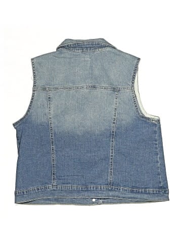 Justice Denim Vest (view 2)