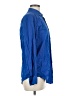 Alfani Blue Long Sleeve Button-Down Shirt Size M - photo 4