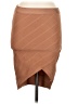 12th Tribe Solid Brown Casual Skirt Size M - photo 1