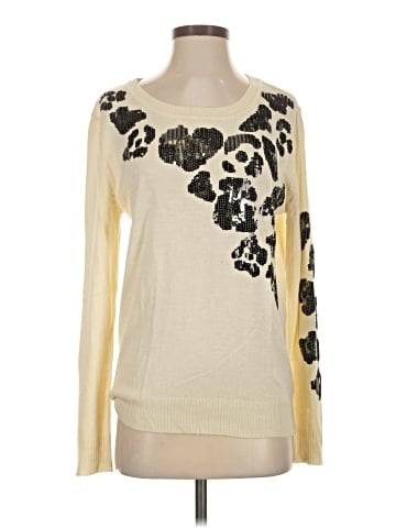 Gray Saks Fifth Avenue Long Sleeve T-Shirt (view 1)
