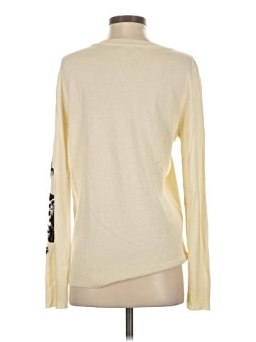 Gray Saks Fifth Avenue Long Sleeve T-Shirt (view 2)