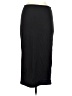 PoshDivah Solid Black Casual Skirt Size M - photo 2