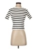 Happily Grey Ivory Short Sleeve Top Size S - photo 1