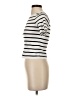 Happily Grey Ivory Short Sleeve Top Size S - photo 5
