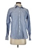 Ann Taylor LOFT Blue Long Sleeve Button-Down Shirt Size XS - photo 1