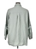 Zara Gray 3/4 Sleeve Button-Down Shirt Size XL - photo 2