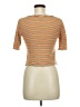 Topshop Orange 3/4 Sleeve Top Size 6 - photo 2