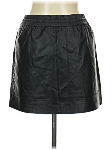 Trouve Faux Leather Skirt (view 2)
