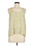 Splendid 100% Rayon Yellow Sleeveless Blouse Size M - photo 1