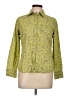 Boden Paisley Green Long Sleeve Button-Down Shirt Size 12 - photo 1