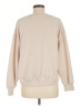 Yelete Solid Tan Sweatshirt Size M - photo 2
