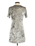 R. Vivimos Metallic Silver Cocktail Dress Size S - photo 2